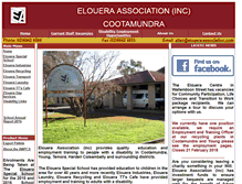 Tablet Screenshot of elouera-association.com